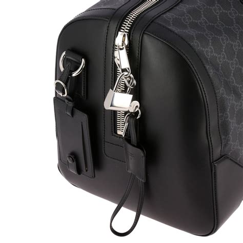 gucci men's travel accessories|how much is Gucci luggage.